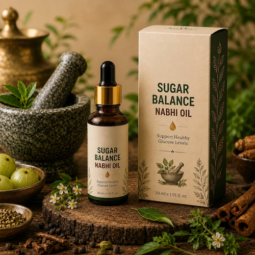 Sugar Nabhi Oil – Navel Massage Oil, 30 ml