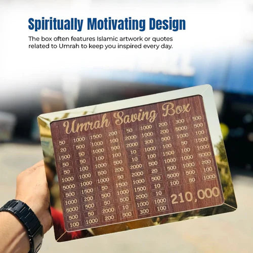 Umrah Saving Box (ELEGANT DESIGN)