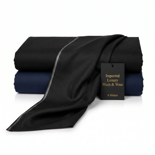 Imported Unstitched Wash & Wear - 4 Meters