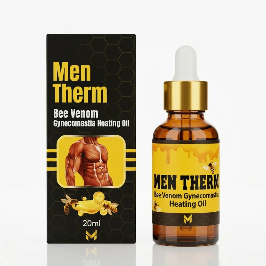 ChestSculpt™ Bee Venom Gynecomastia Oil – Men's Chest Fat Reduction & Firming Formula
