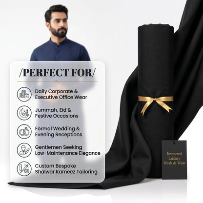 Imported Unstitched Wash & Wear - 4 Meters