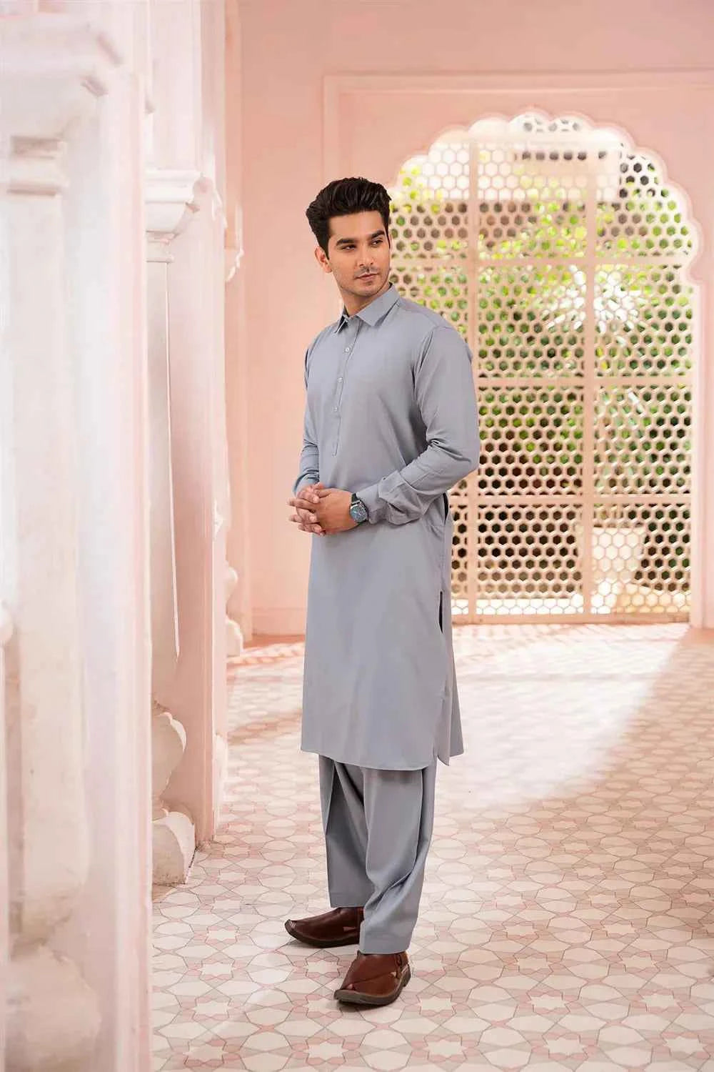Premium Fine Quality Wash & Wear Men Unstitched Suits With High Quality Of Imported Fabrics (Luxury Style).