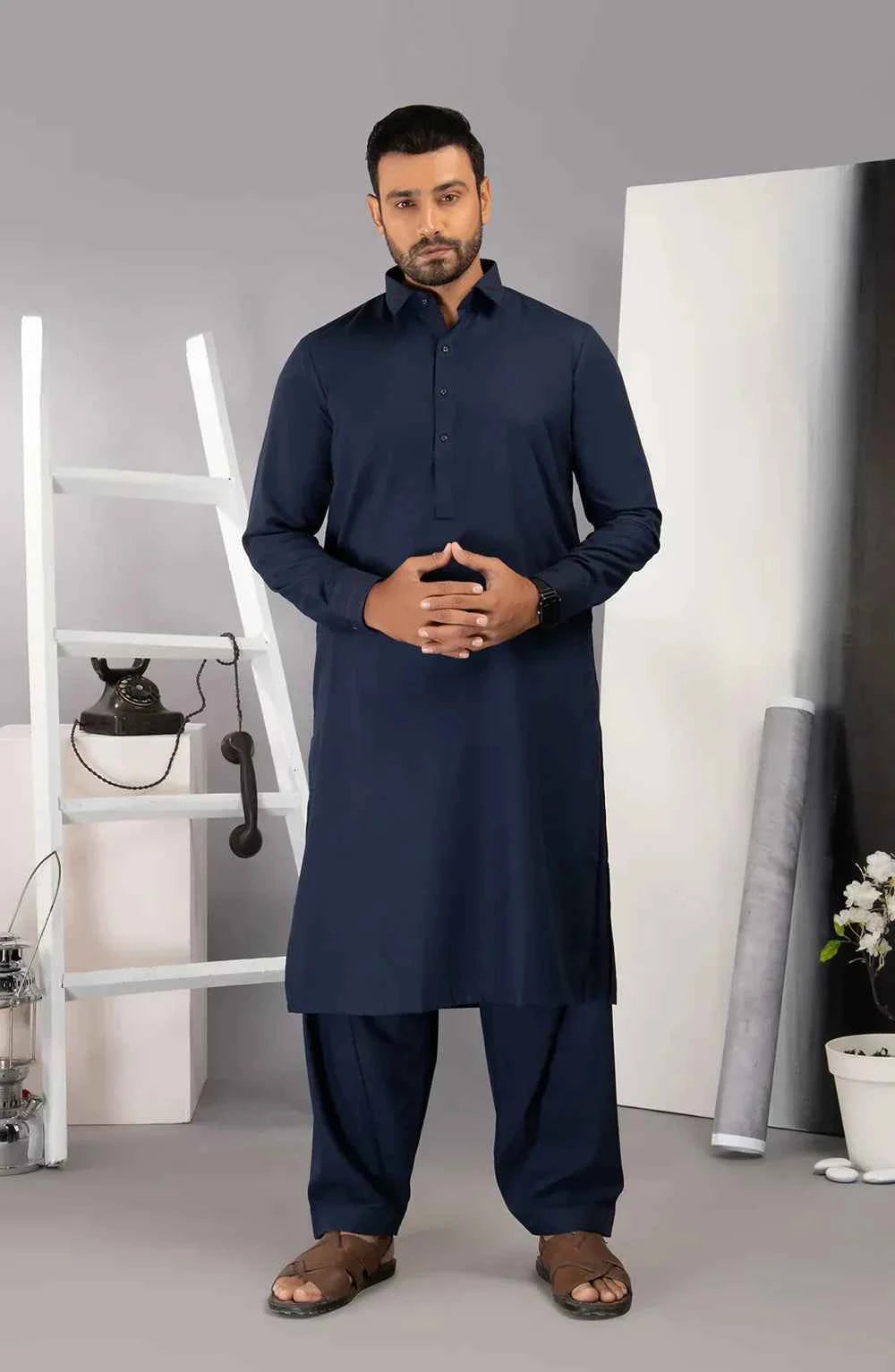 Premium Fine Quality Wash & Wear Men Unstitched Suits With High Quality Of Imported Fabrics (Luxury Style).