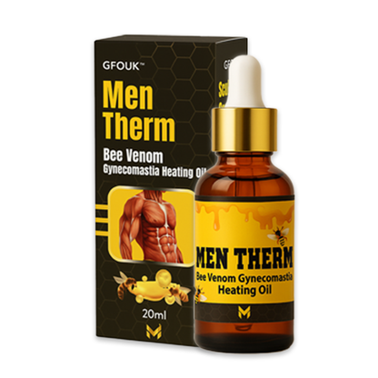 ChestSculpt Bee Venom Gynecomastia Firming Oil – Men’s Fast-Acting Heating Formula
