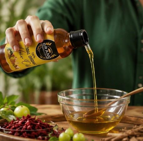 Herbal Hair Growth Oil – Rosemary, Kalonji & Amla