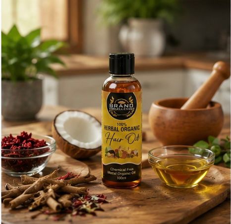 Herbal Hair Growth Oil – Rosemary, Kalonji & Amla