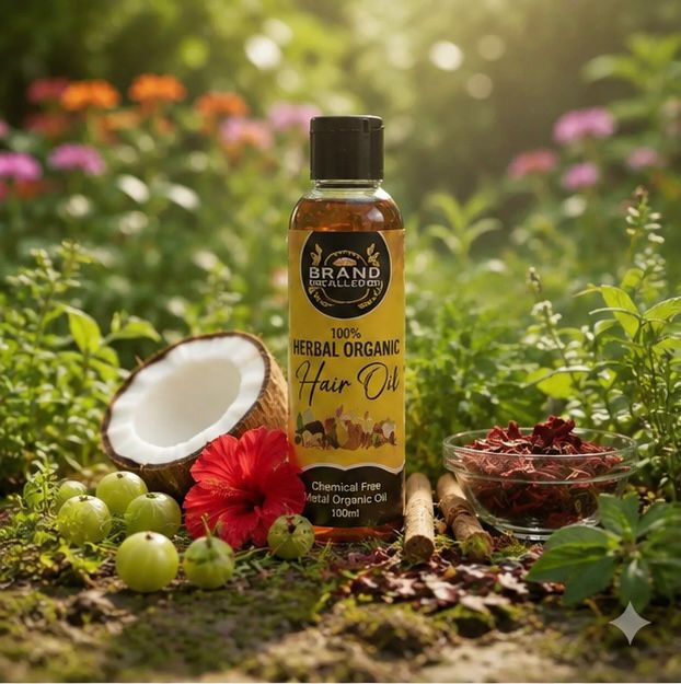 Herbal Hair Growth Oil – Rosemary, Kalonji & Amla