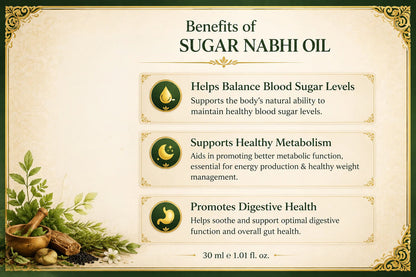 Sugar Nabhi Oil – Navel Massage Oil, 30 ml