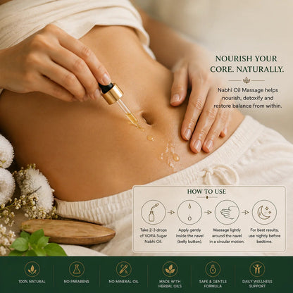Sugar Nabhi Oil – Navel Massage Oil, 30 ml