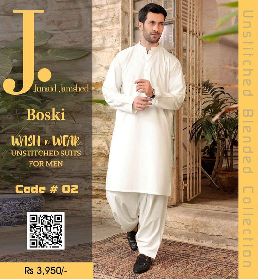 J. Junaid Jamshed wash and Wear Boski