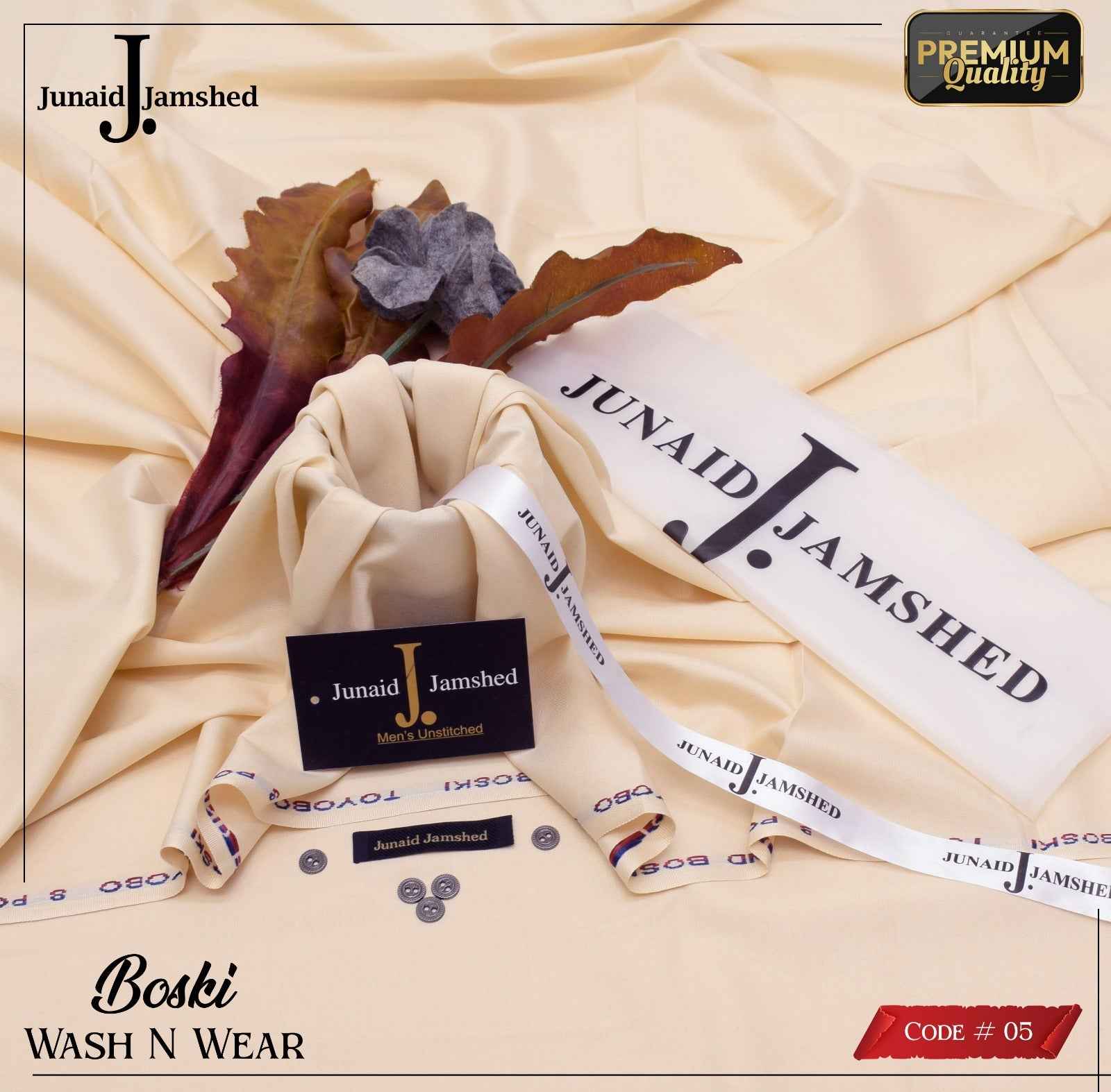 J. Junaid Jamshed wash and Wear Boski