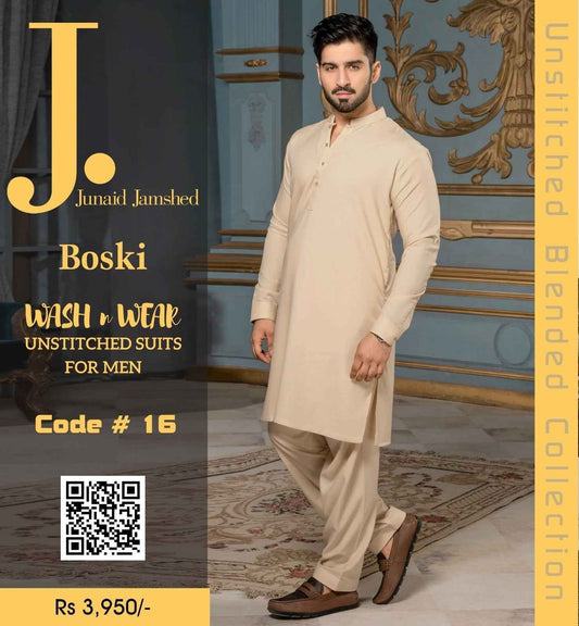 J. Junaid Jamshed wash and Wear Boski