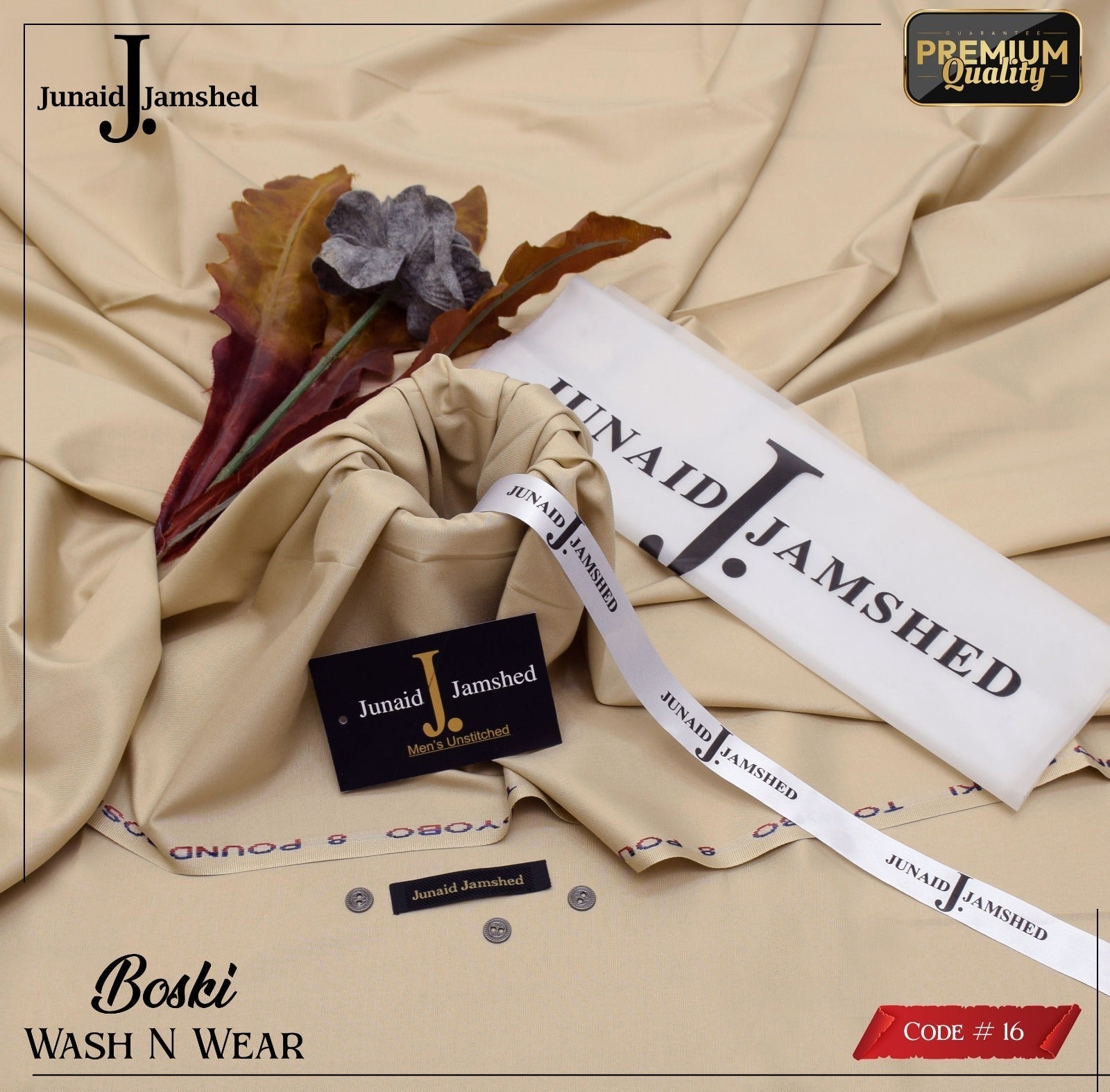 J. Junaid Jamshed wash and Wear Boski