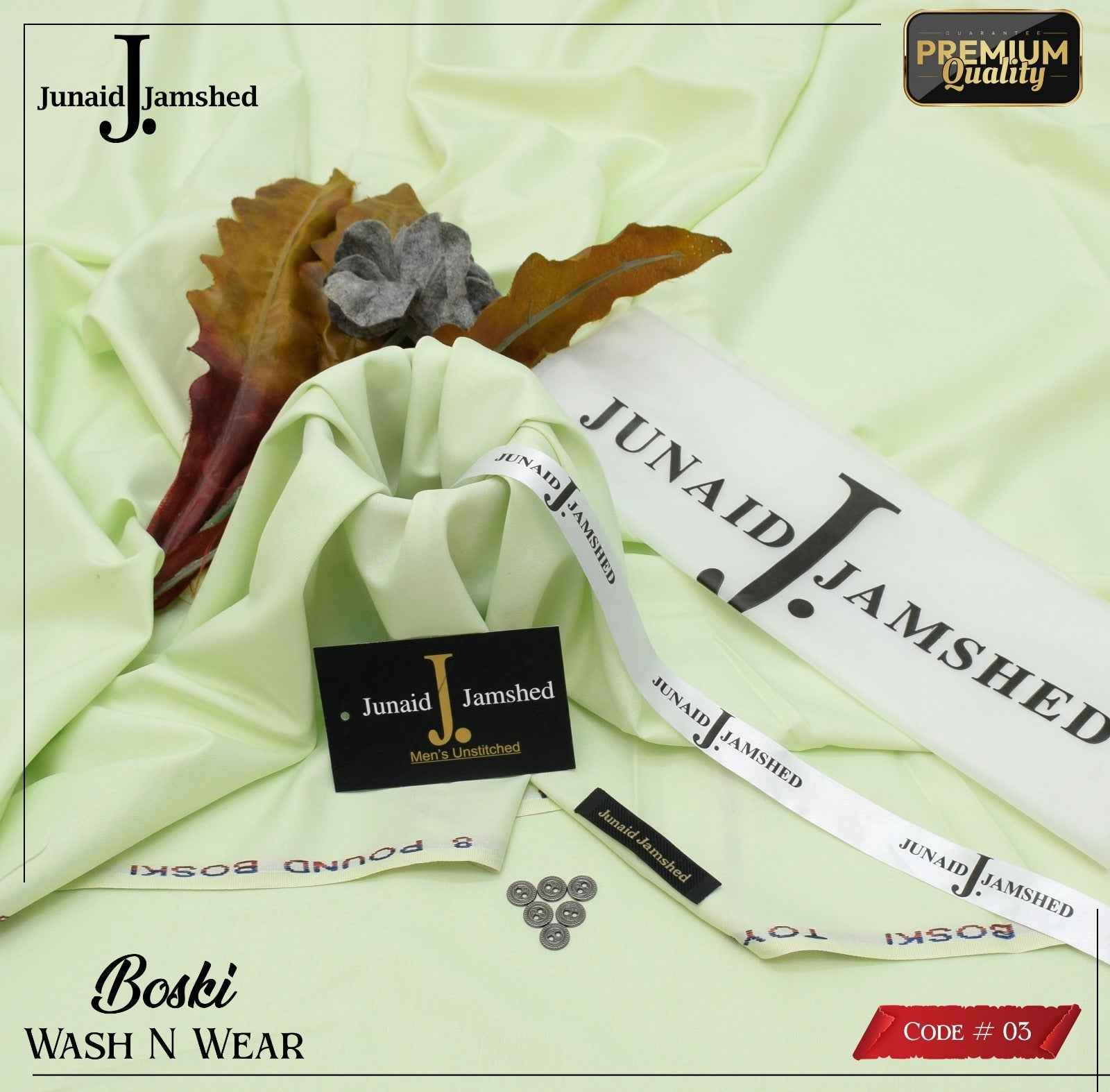 J. Junaid Jamshed wash and Wear Boski