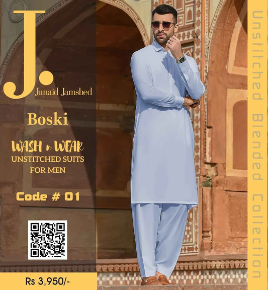 J. Junaid Jamshed wash and Wear Boski